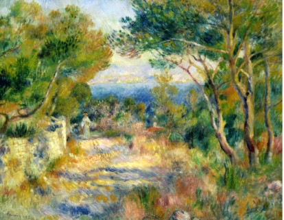 L Estaque 1882 - Pierre Auguste Renoir Painting - Click Image to Close